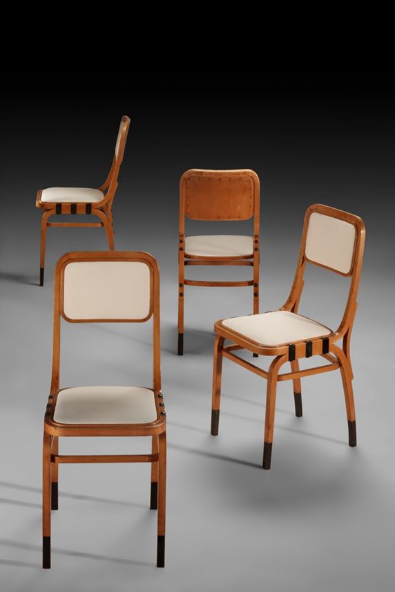 Marcel Kammerer - Set of 4 side chairs | MasterArt